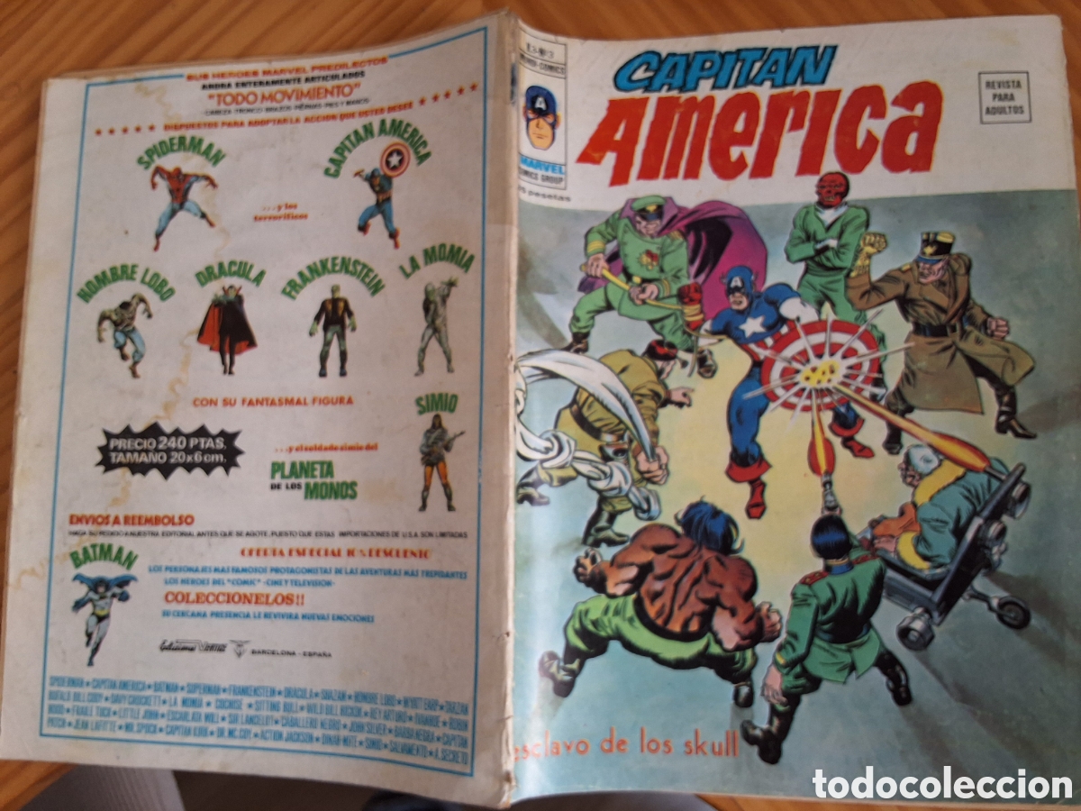 C&oacute;mics: Capitan america vertice mundi comics volumen 3 n&uacute;mero 3