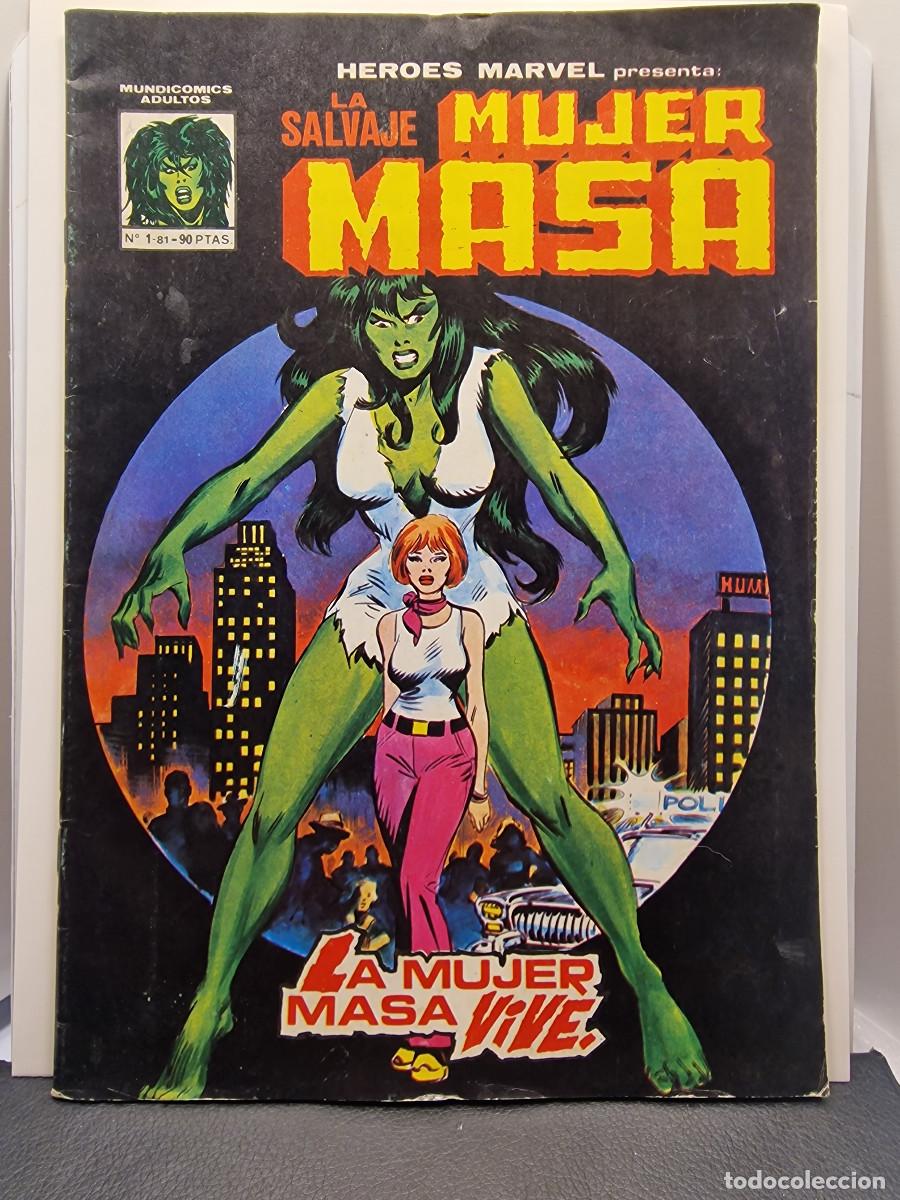 C&oacute;mics: HEROES MARVEL LA MUJER MASA VIVE N&ordm; 1 de HEROES MARVEL EDICIONES VERTICE &middot; Barcelona