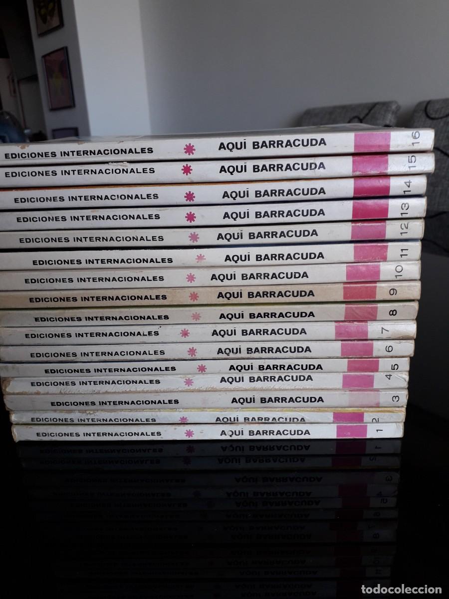 C&oacute;mics: AQUI BARRACUDA N- 1 AL 16 COLECCION COMPLETA - Foto 3