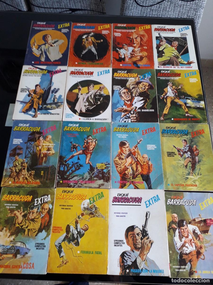 C&oacute;mics: AQUI BARRACUDA N- 1 AL 16 COLECCION COMPLETA - Foto 4
