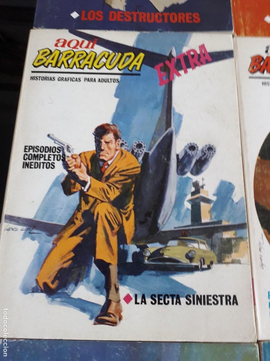 C&oacute;mics: AQUI BARRACUDA N- 1 AL 16 COLECCION COMPLETA - Foto 11