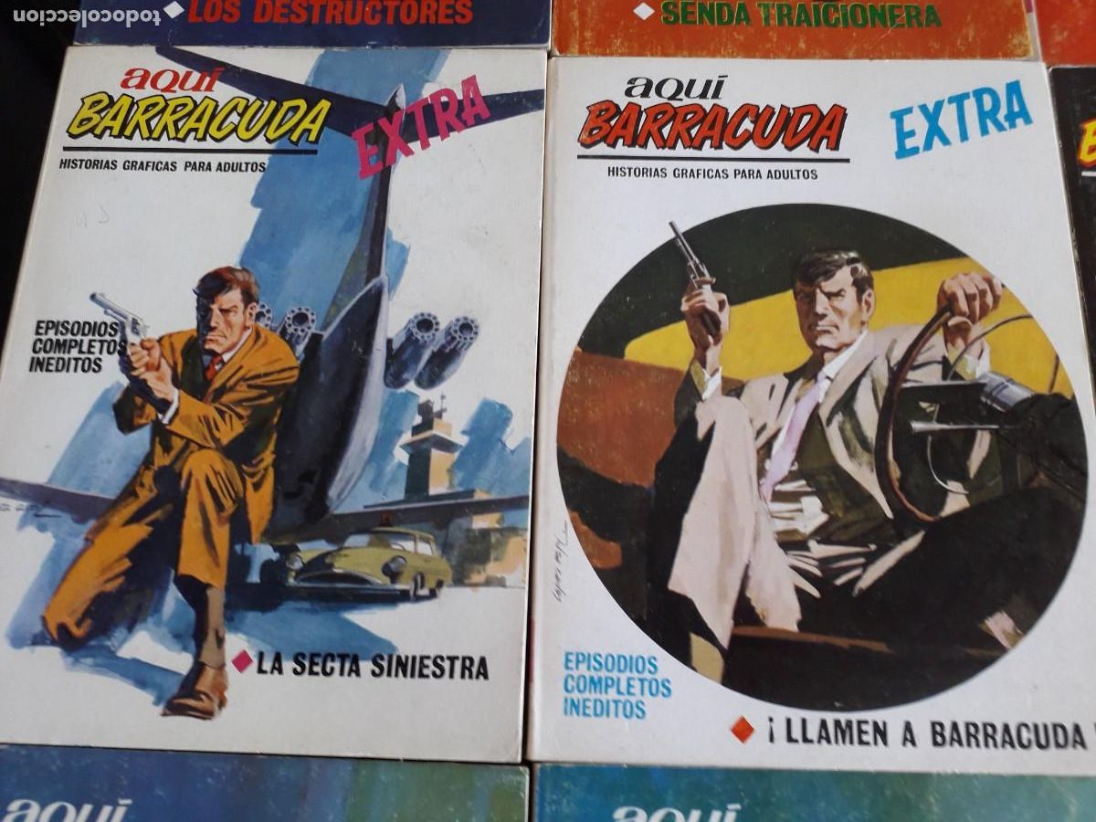 C&oacute;mics: AQUI BARRACUDA N- 1 AL 16 COLECCION COMPLETA - Foto 15