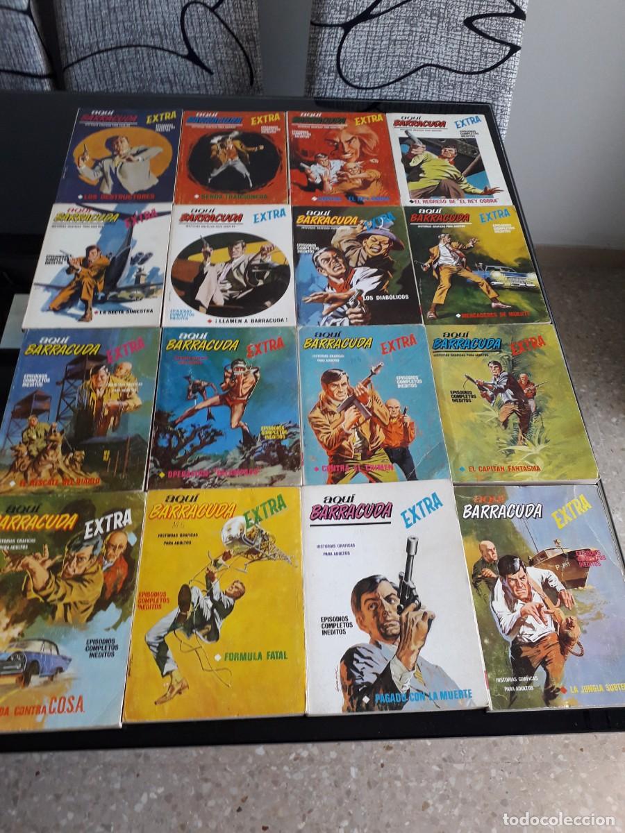 C&oacute;mics: AQUI BARRACUDA N- 1 AL 16 COLECCION COMPLETA - Foto 20
