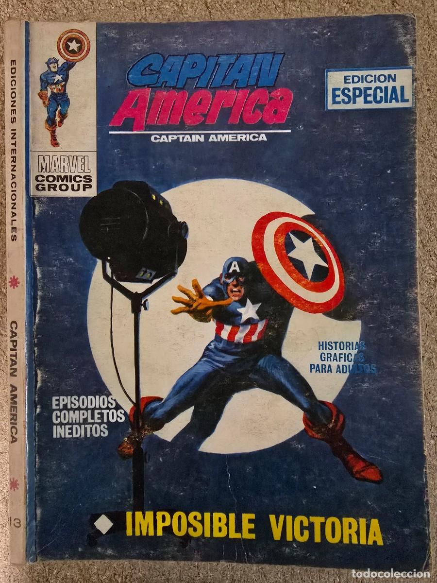 C&oacute;mics: Capitan America 13 Vol 1.Vertice.25 ptas.