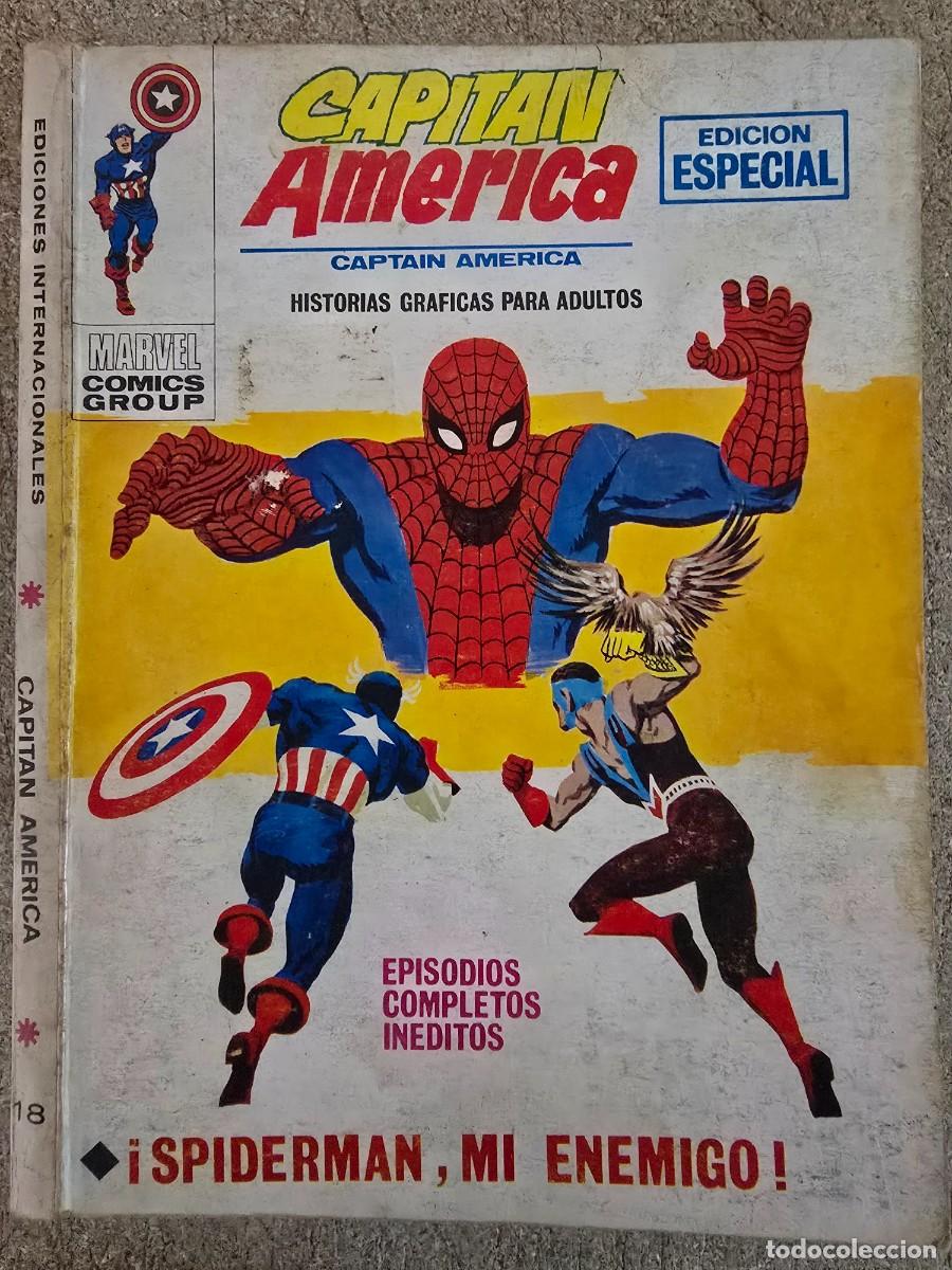 Comics: Capitan America 18 Vol 1.Vertice.25 ptas.