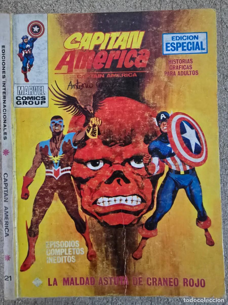 Fumetti: Capitan America 21 Vol 1.Vertice.25 ptas.