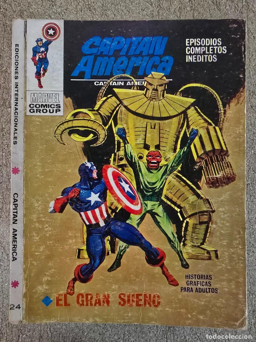 C&oacute;mics: Capitan America 24 Vol 1.Vertice.25 ptas.