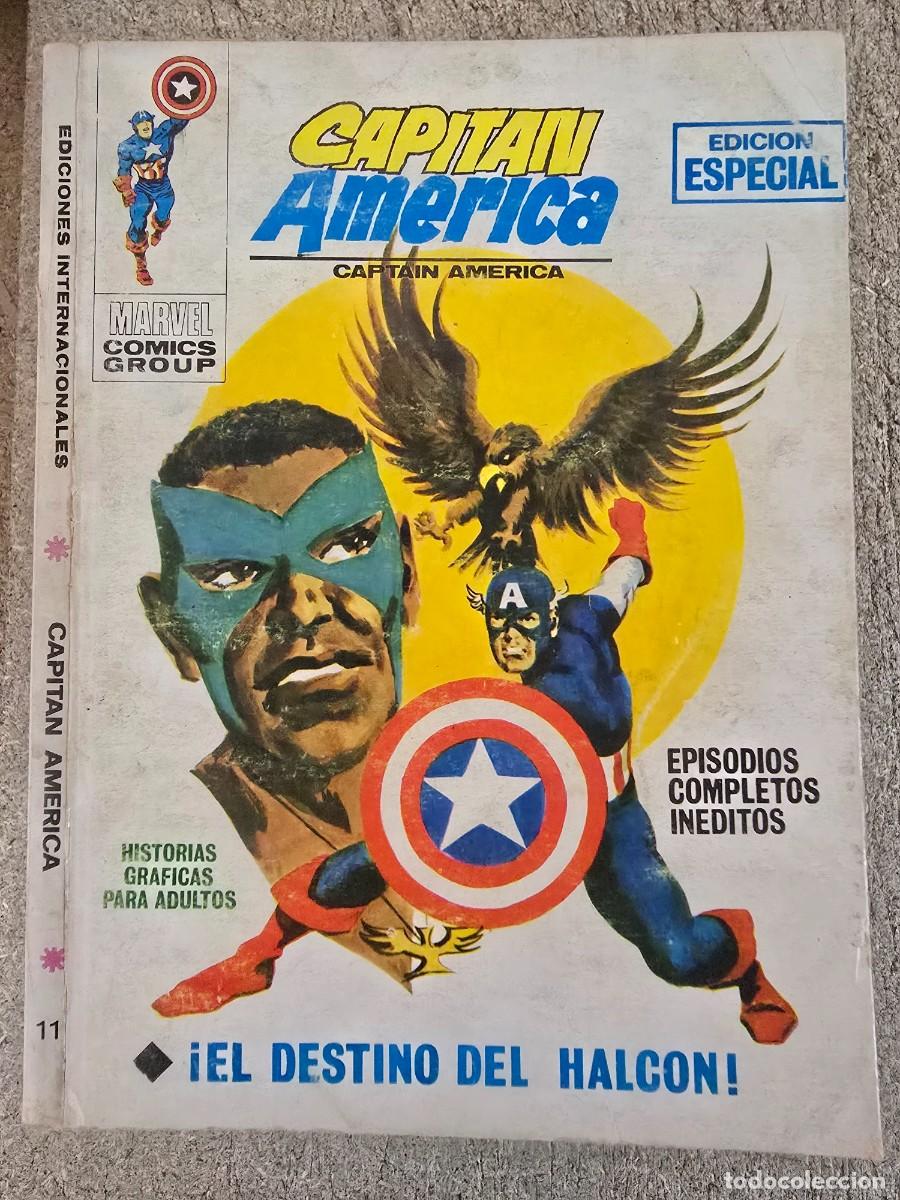 C&oacute;mics: Capitan America 11 Vol 1.Vertice.25 ptas.