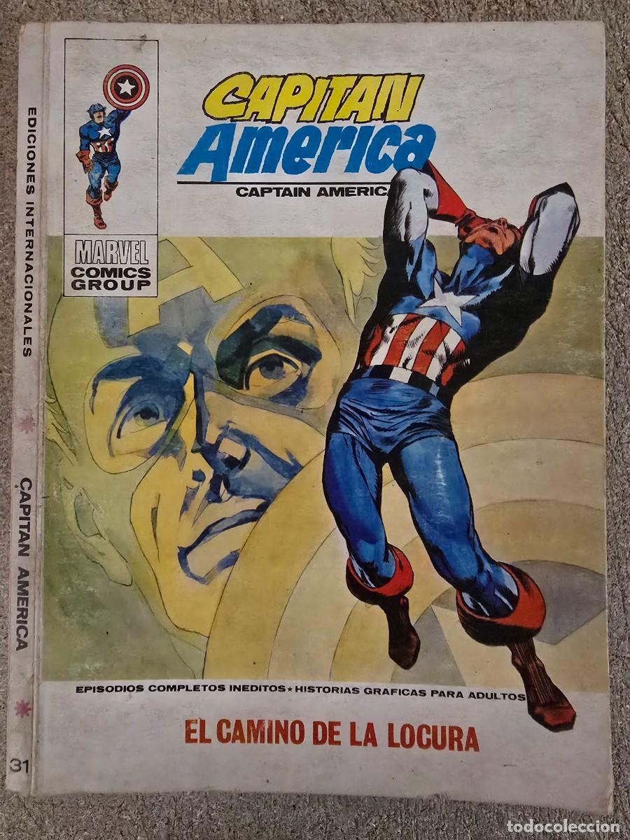 C&oacute;mics: Capitan America 31 Vol 1.Vertice.30 ptas.
