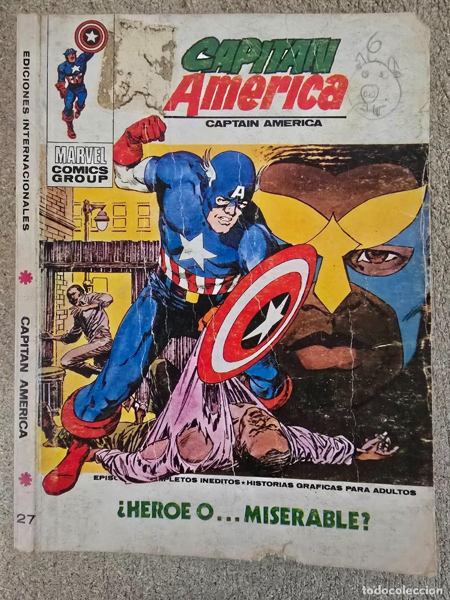 C&oacute;mics: Capitan America 27 Vol 1.Vertice.25 ptas.