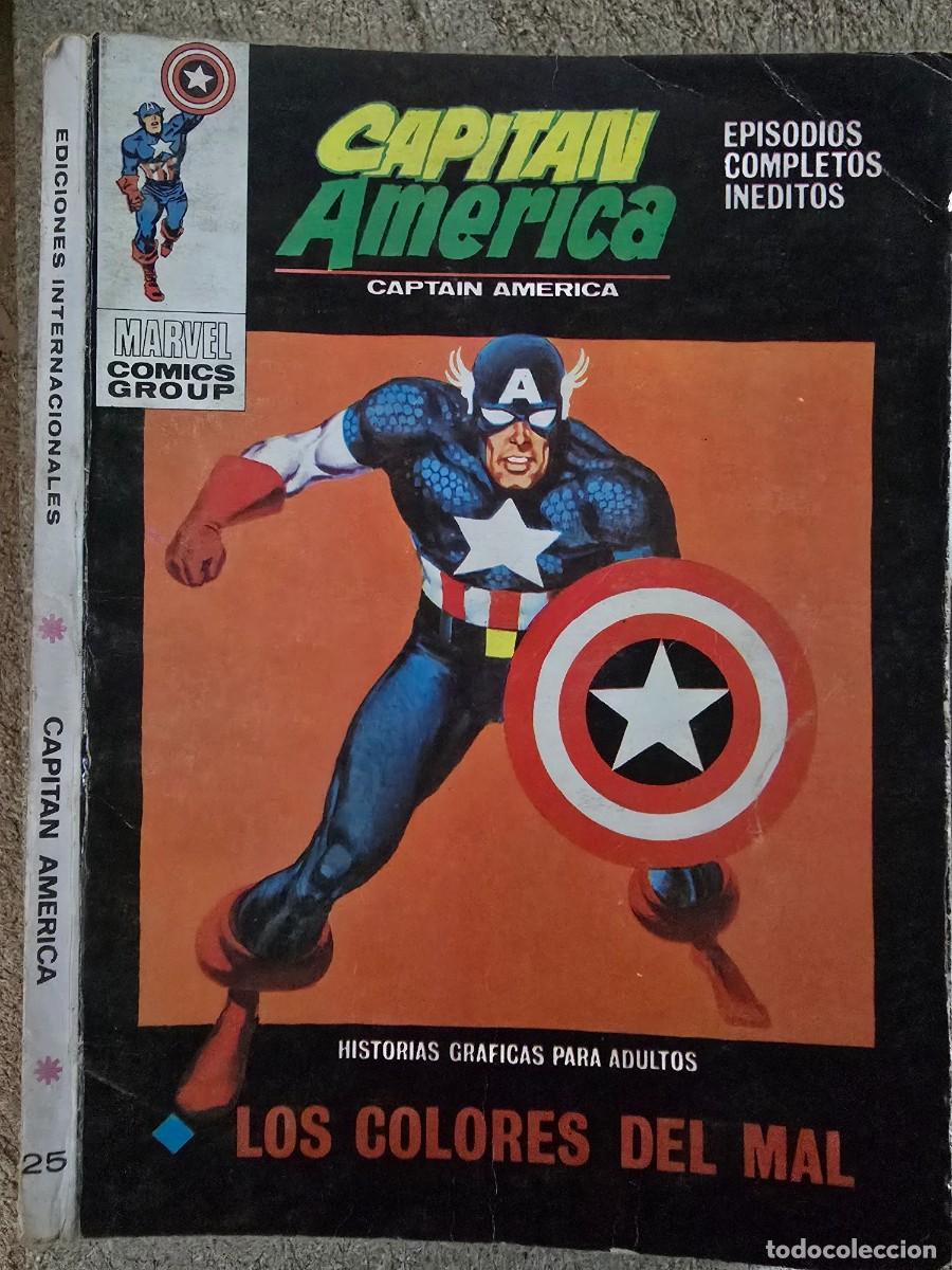 C&oacute;mics: Capitan America 25 Vol 1.Vertice.25 ptas.