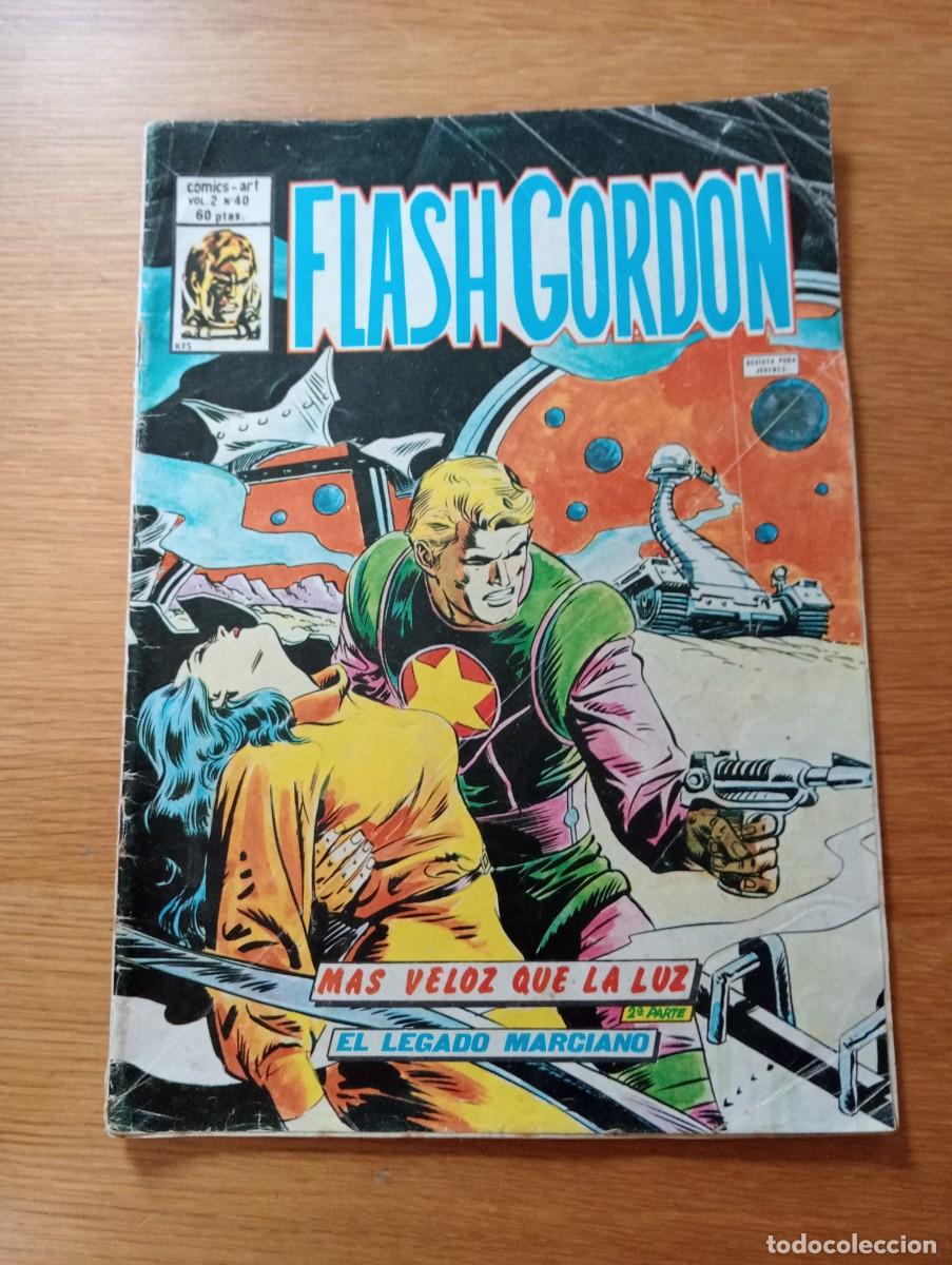 Comics : FLASH GORDON VOL. 2 N.&ordm; 40 (DE 44). COMICS &ndash; ART. GRAPA. V&Eacute;RTICE. 1981.