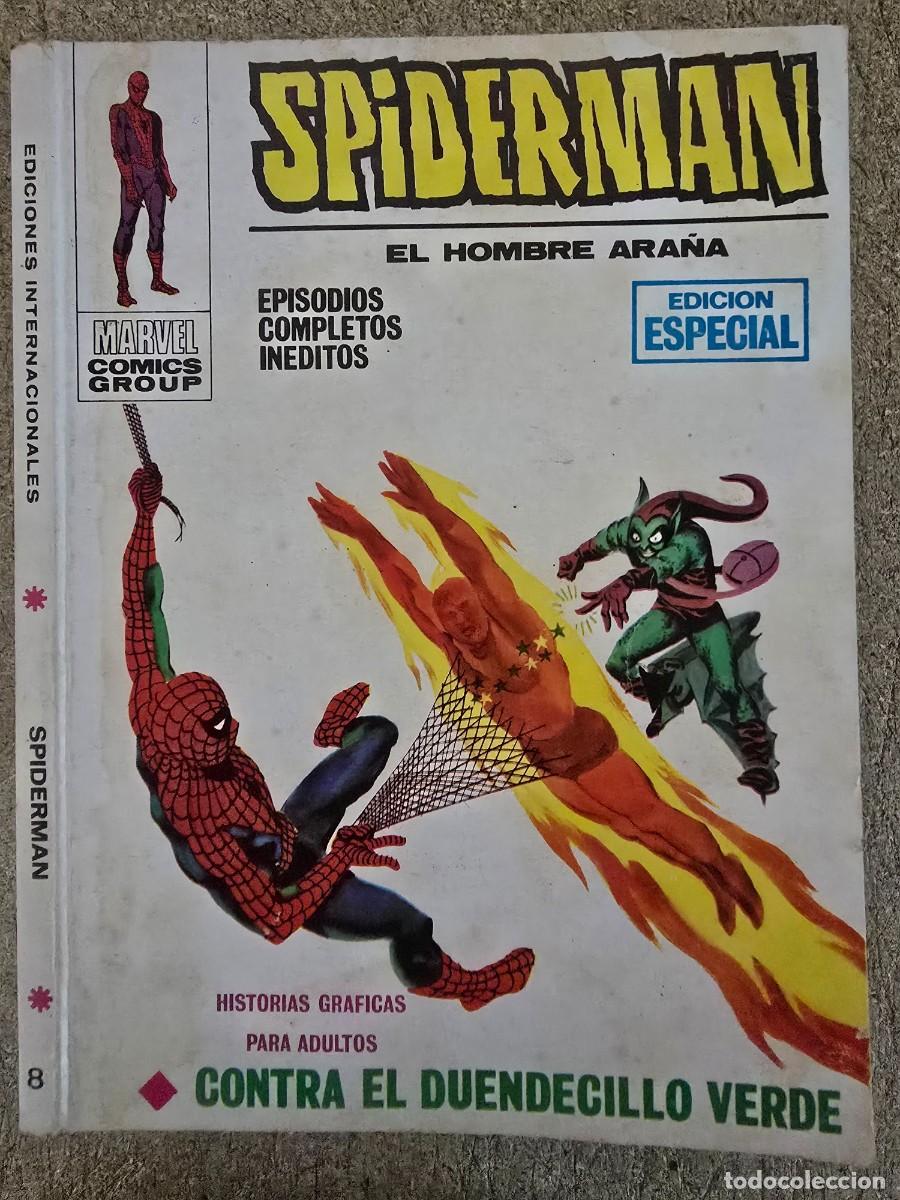 C&oacute;mics: Spiderman 8 Vol 1.Vertice.25 ptas.