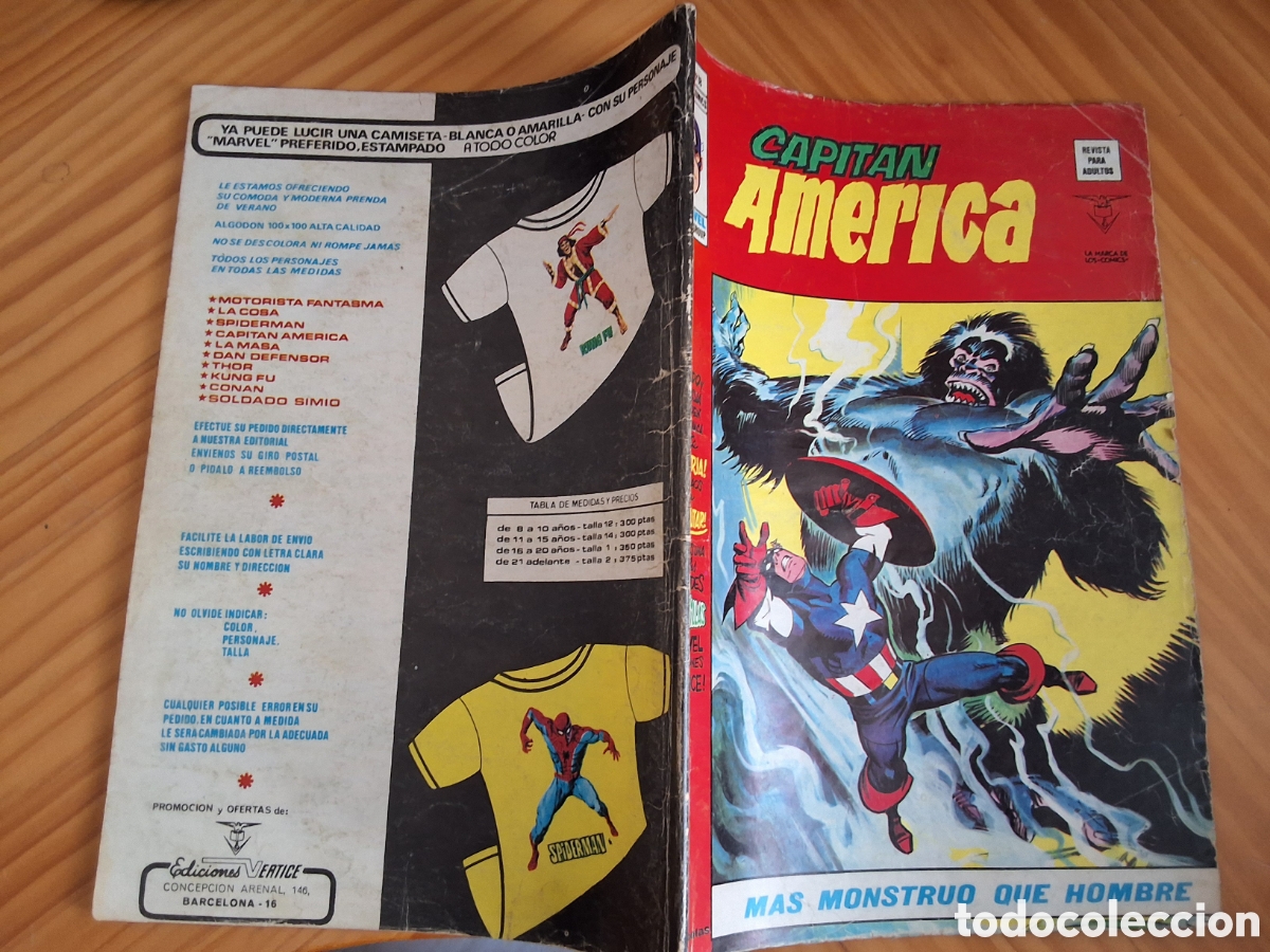 C&oacute;mics: Capitan america vertice mundi comics volumen 3 n&uacute;mero 18
