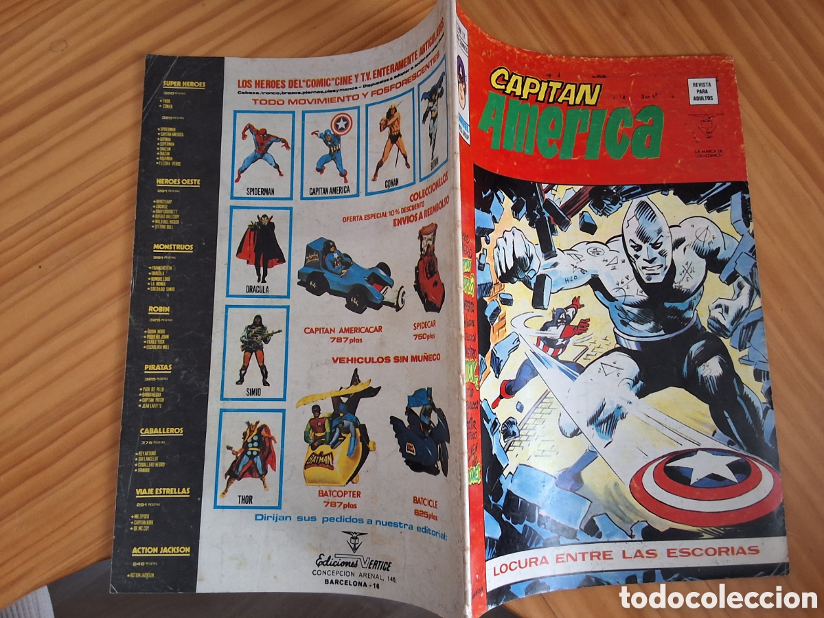 C&oacute;mics: Capitan america vertice mundi comics volumen 3 n&uacute;mero 17