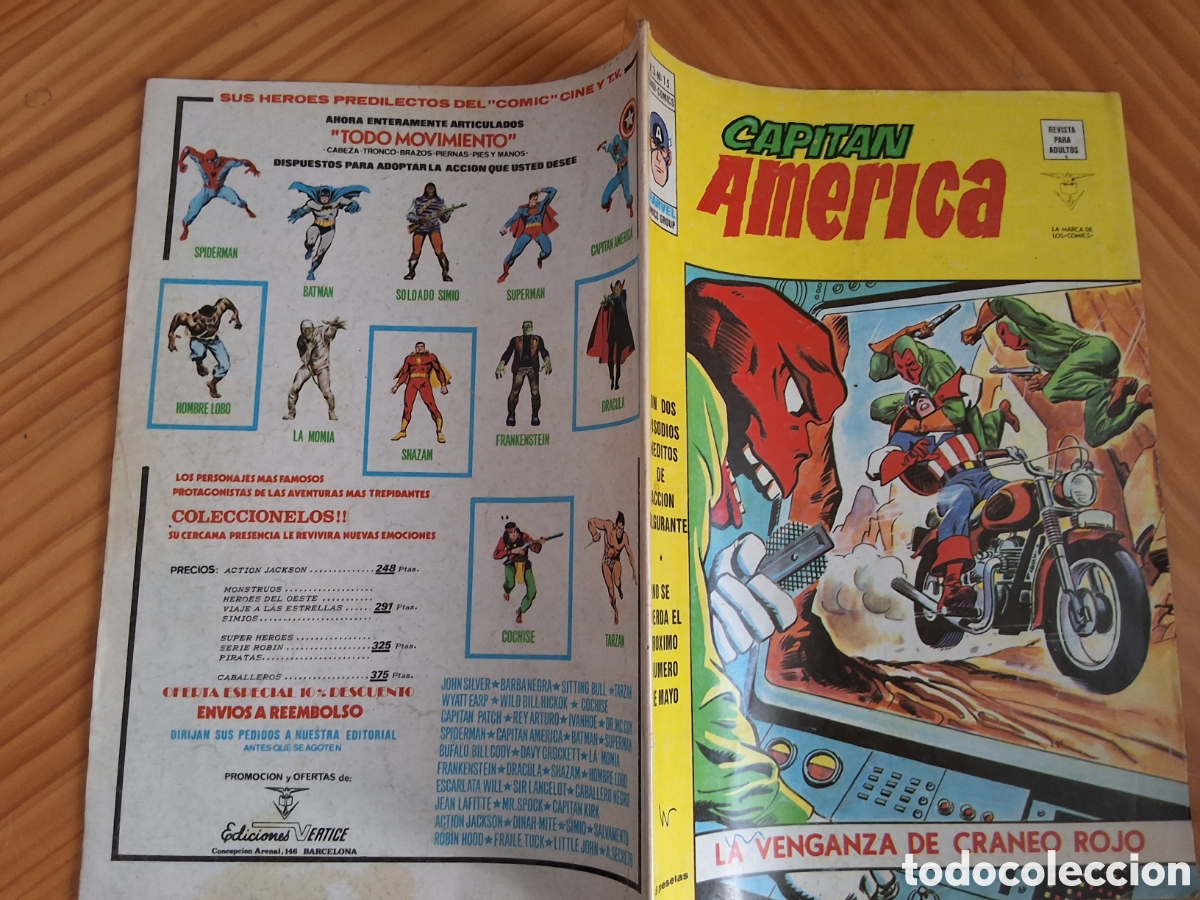 C&oacute;mics: Capitan america vertice mundi comics volumen 3 n&uacute;mero 15
