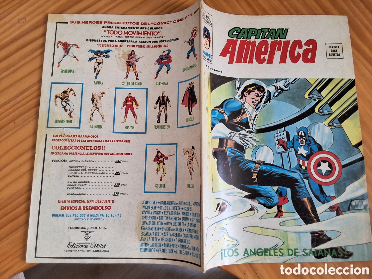 C&oacute;mics: Capitan america vertice mundi comics volumen 3 n&uacute;mero 14