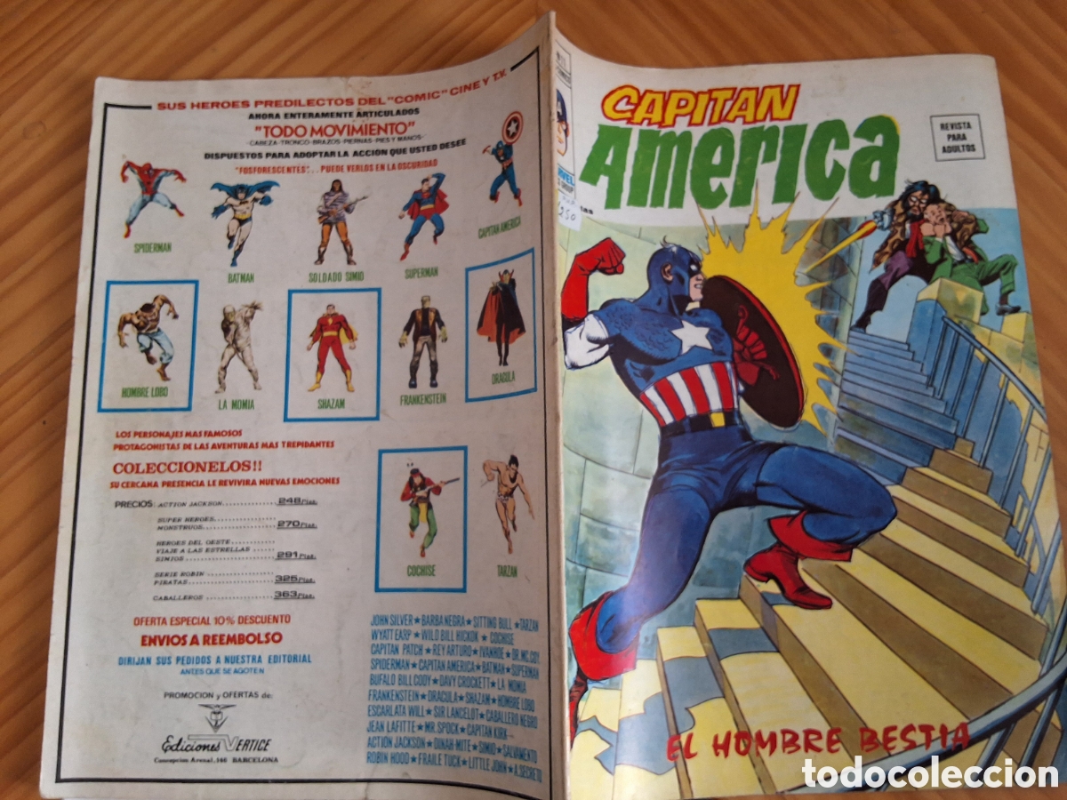 C&oacute;mics: Capitan america vertice mundi comics volumen 3 n&uacute;mero 11