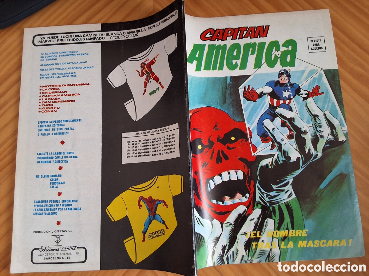 C&oacute;mics: Capitan america vertice mundi comics volumen 3 n&uacute;mero 8