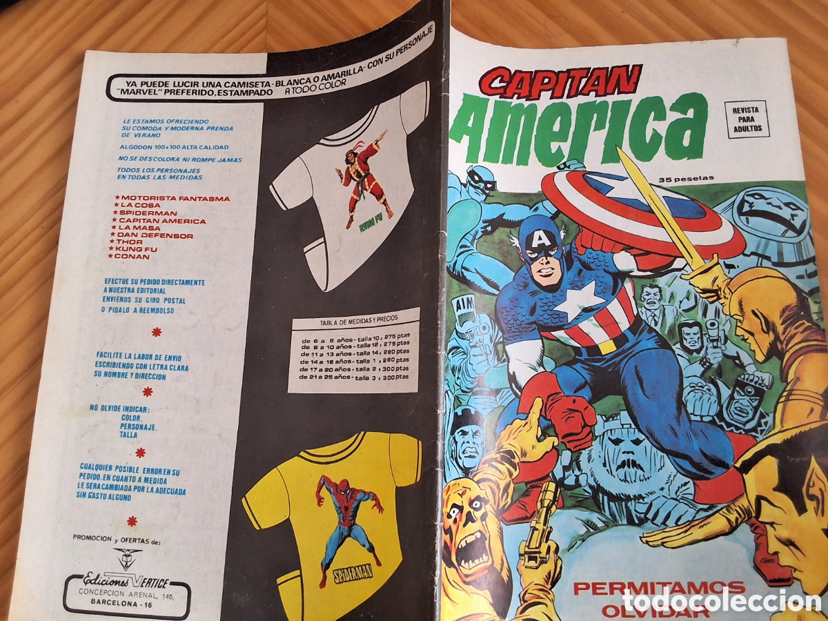 C&oacute;mics: Capitan america vertice mundi comics volumen 3 n&uacute;mero 7