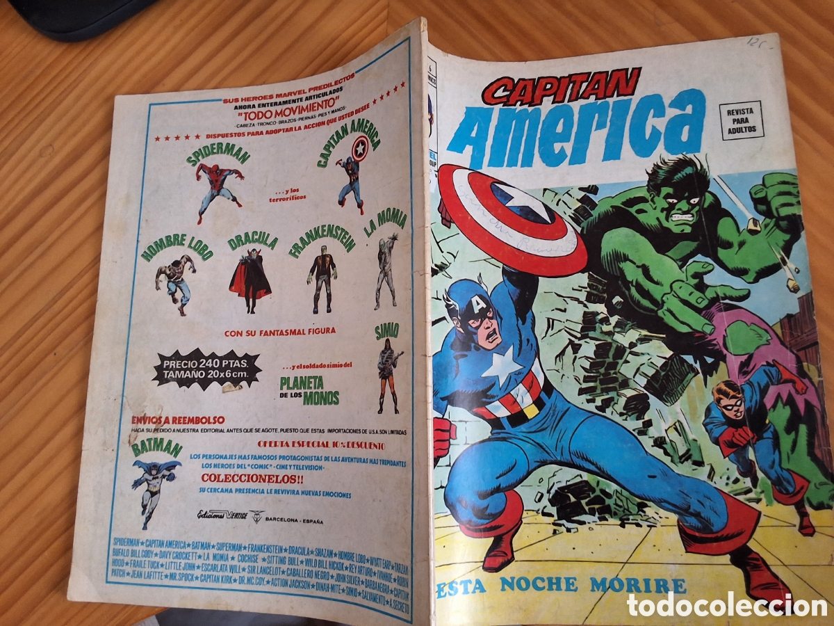 C&oacute;mics: Capitan america vertice mundi comics volumen 3 n&uacute;mero 6