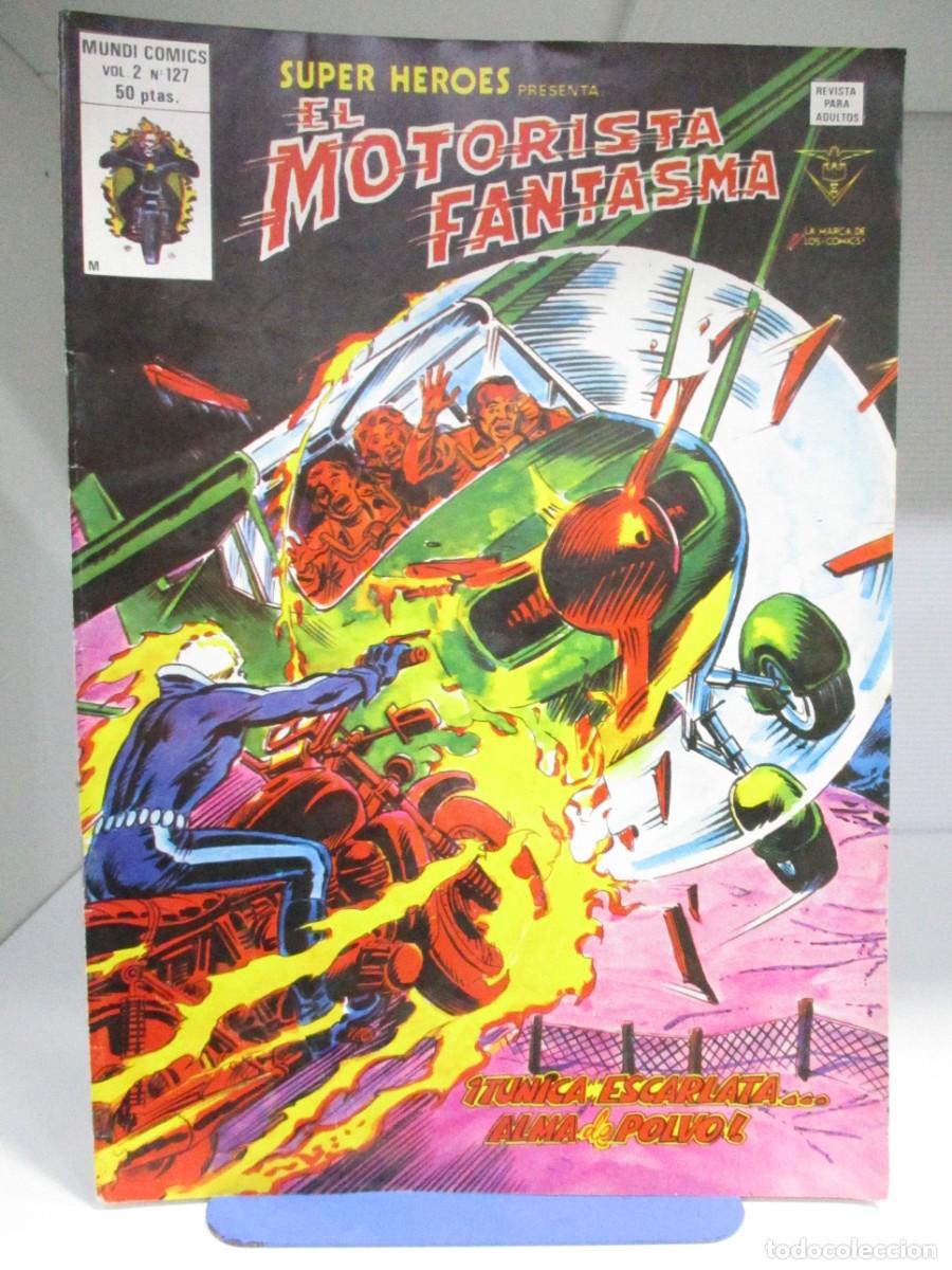 Comics: SUPER H&Eacute;ROES - VOL 2 - N&ordm; 127 - EL MOTORISTA FANTASMA - V&Eacute;RTICE - MARVEL