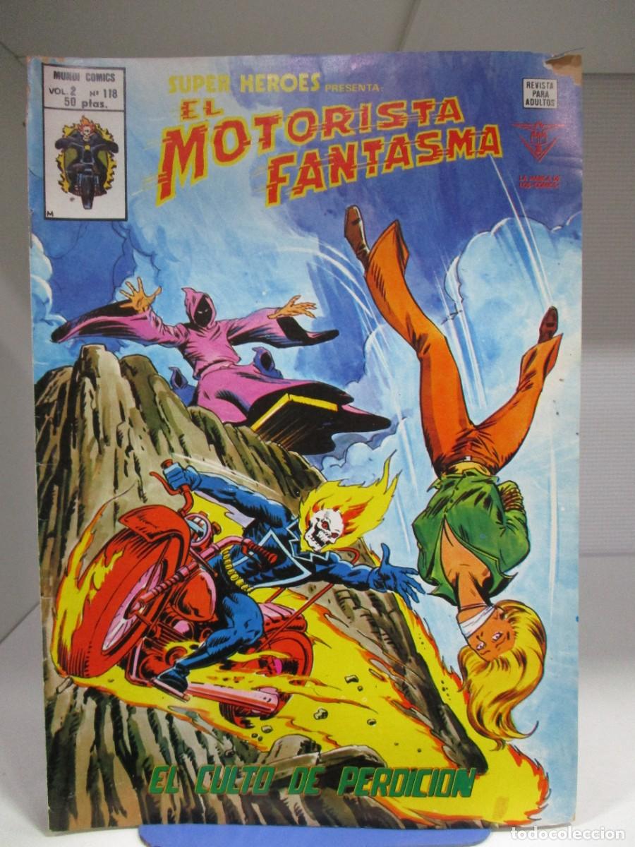 Comics: SUPER H&Eacute;ROES - VOL 2 - N&ordm; 118 - EL MOTORISTA FANTASMA - V&Eacute;RTICE - MARVEL