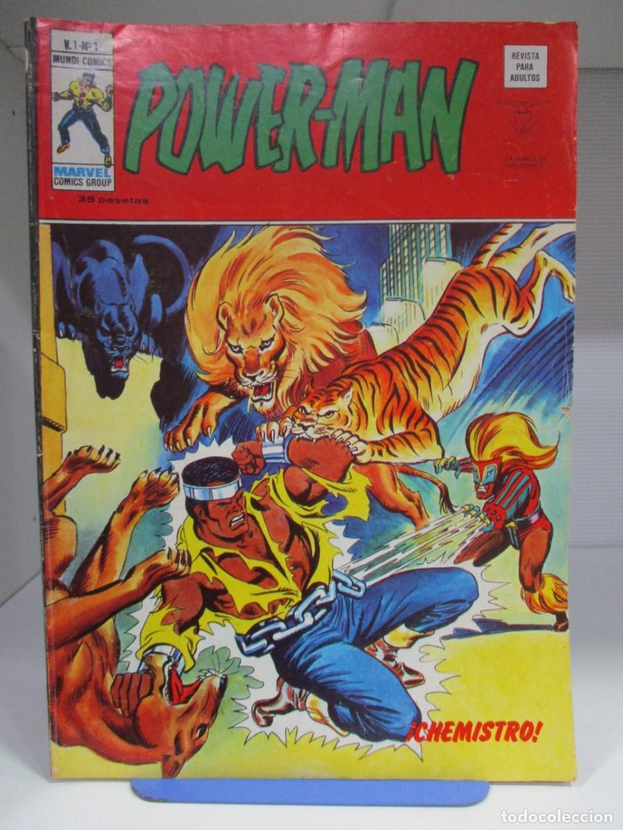 Comics : POWER MAN - CHEMISTRO - V.1 - VOLUMEN 1 - NUMERO 1 - V&Eacute;RTICE - MARVEL
