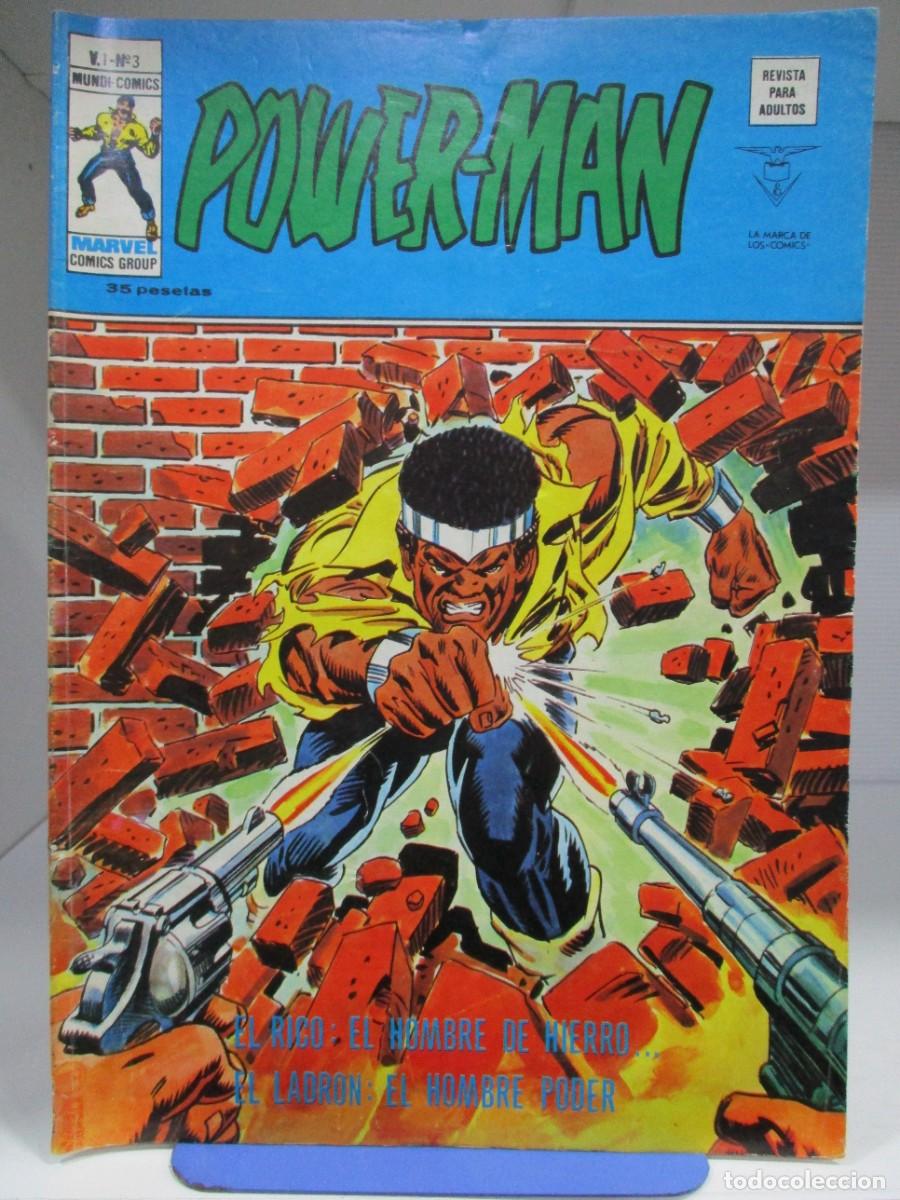 Comics: POWER MAN - HOMBRE DE HIERRO - V.1 - VOLUMEN 1 - NUMERO 3 - V&Eacute;RTICE - MARVEL