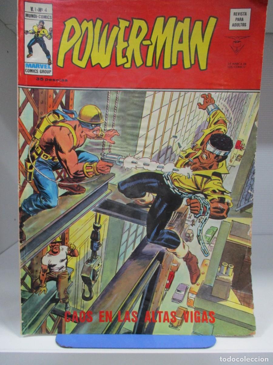C&oacute;mics: POWER MAN - CAOS EN LAS ALTAS VIGAS - V.1 - VOLUMEN 1 - NUMERO 4 - V&Eacute;RTICE - MARVEL