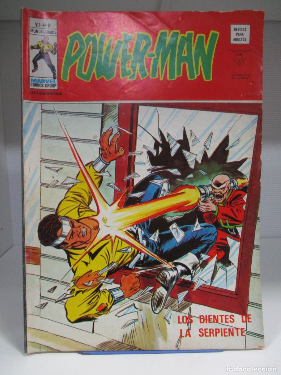 Comics: POWER MAN - LOS DIENTES DE LA SERPIENTE - V.1 - VOLUMEN 1 - NUMERO 5 - V&Eacute;RTICE - MARVEL