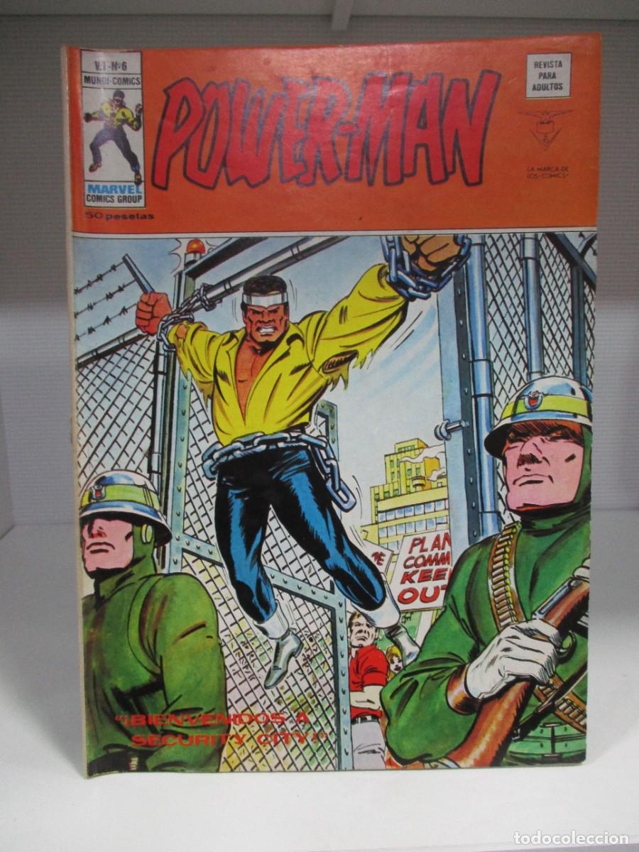 Comics: POWER MAN - BIENVENIDOS A SECURITY CITY - V.1 - VOLUMEN 1 - NUMERO 6- V&Eacute;RTICE - MARVEL