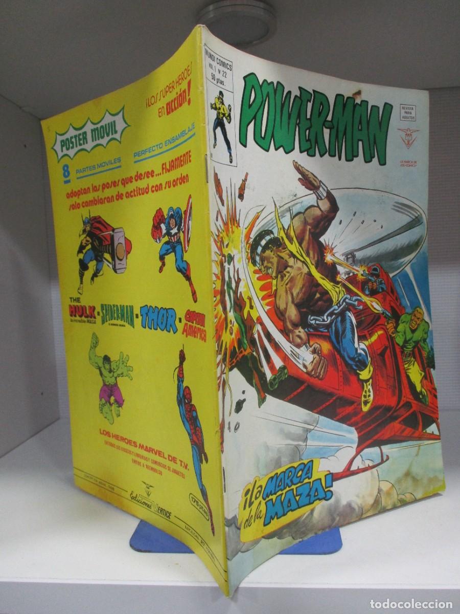 C&oacute;mics: POWER MAN - LA MARCA DE LA MAZA - V.1 - VOLUMEN 1 - NUMERO 22 - V&Eacute;RTICE - MARVEL