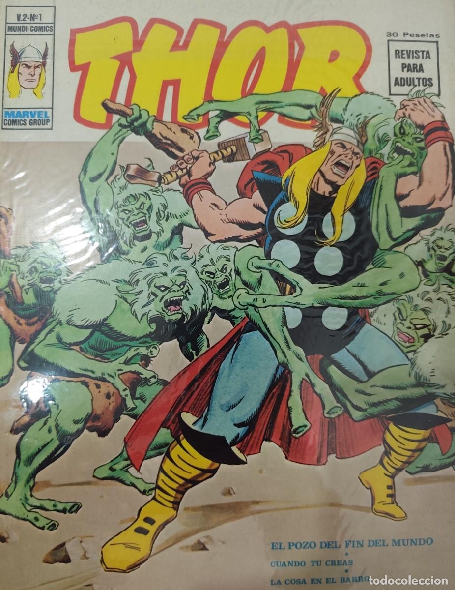 C&oacute;mics: Comic Thor. Editorial Vertice. Volumen 2. Numero 1. Buen estado. - Foto 1