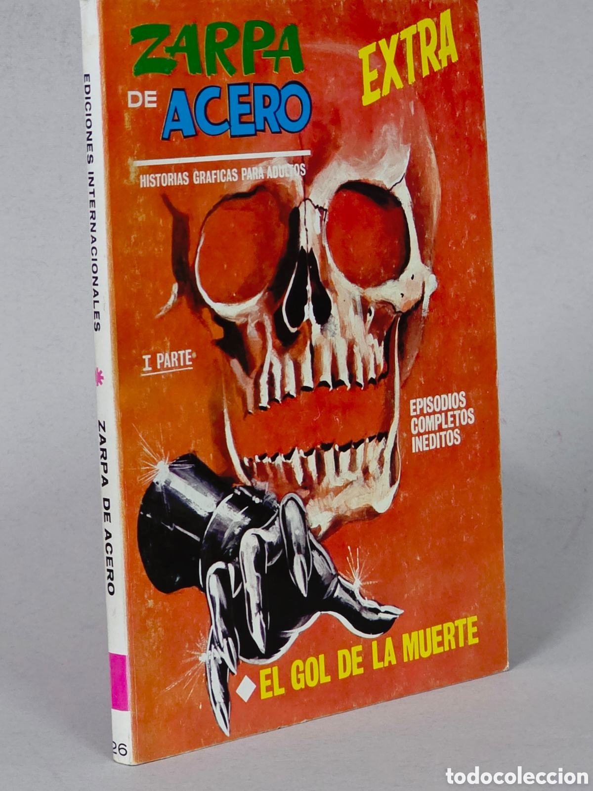C&oacute;mics: C&Oacute;MIC EXCELENTE ZARPA DE ACERO 26 EL GOL DE LA MUERTE VERTICE MARVEL FLEETWAY TACO