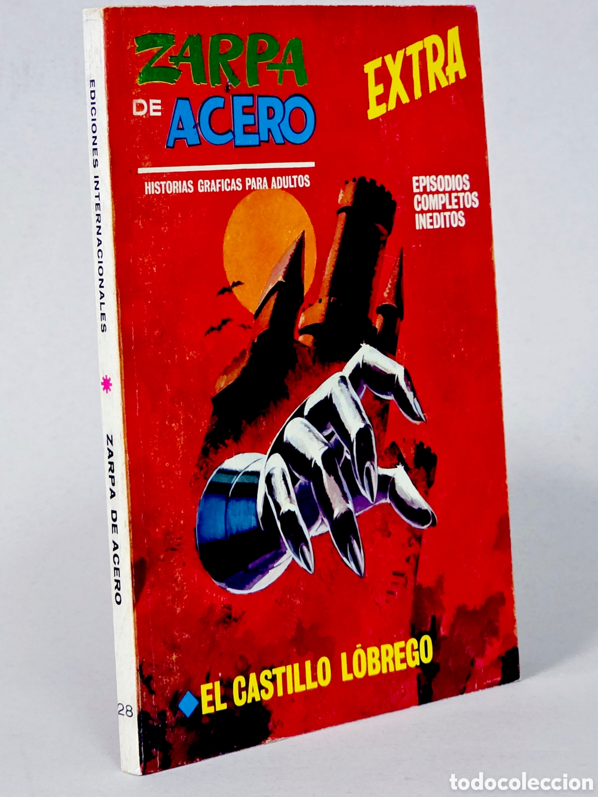 C&oacute;mics: C&Oacute;MIC EXCELENTE ZARPA DE ACERO 28 EL CASTILLO L&Oacute;BREGO VERTICE MARVEL FLEETWAY TACO