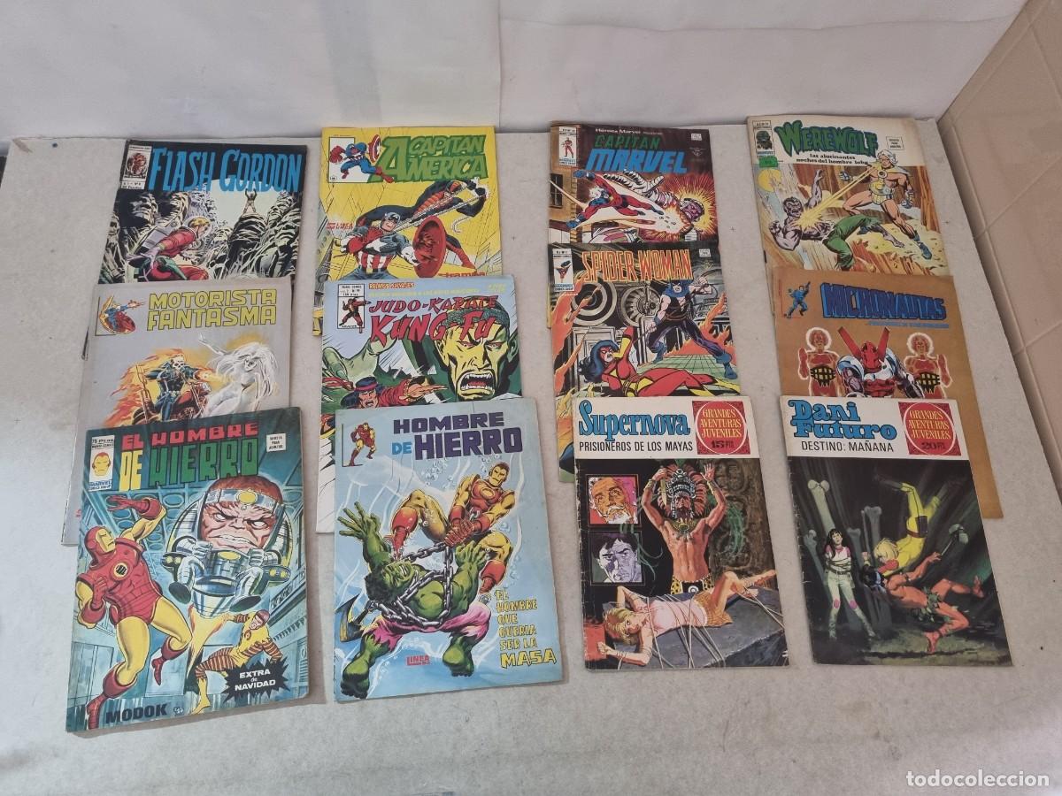 C&oacute;mics: Lote de 12 c&oacute;mics t&iacute;tulos variados - Foto 1