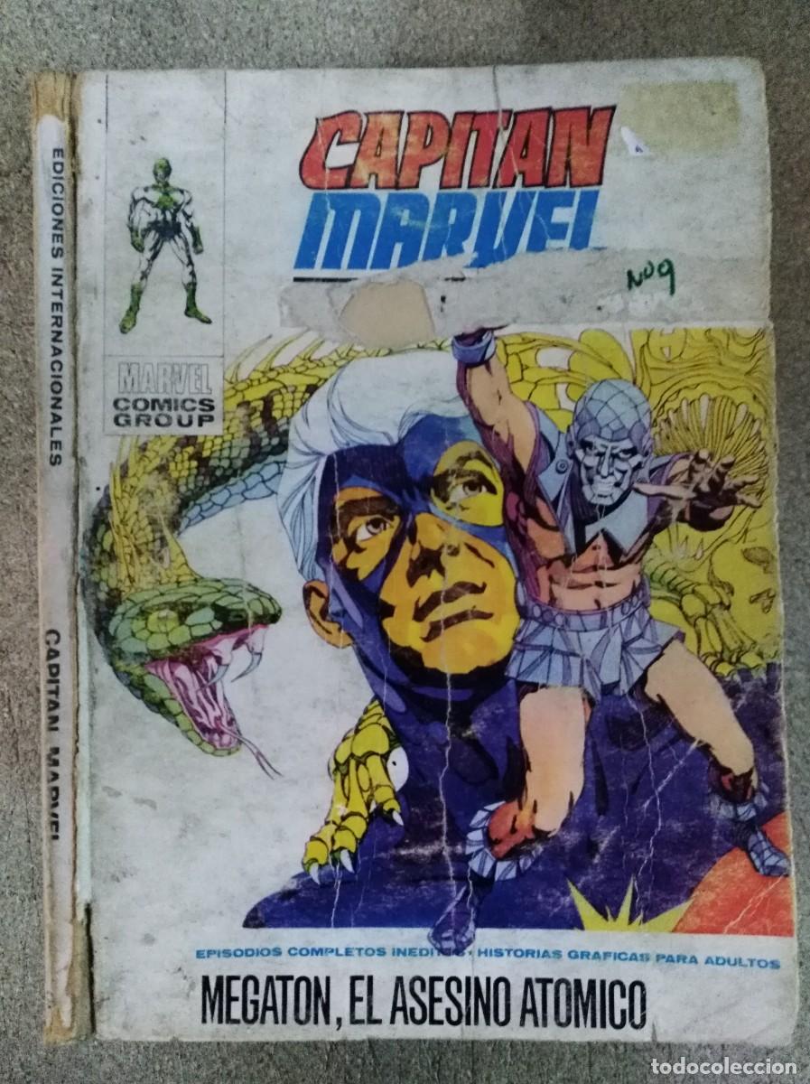 Comics : Capitan Marvel 9 Vol 1.Vertice.25 ptas.