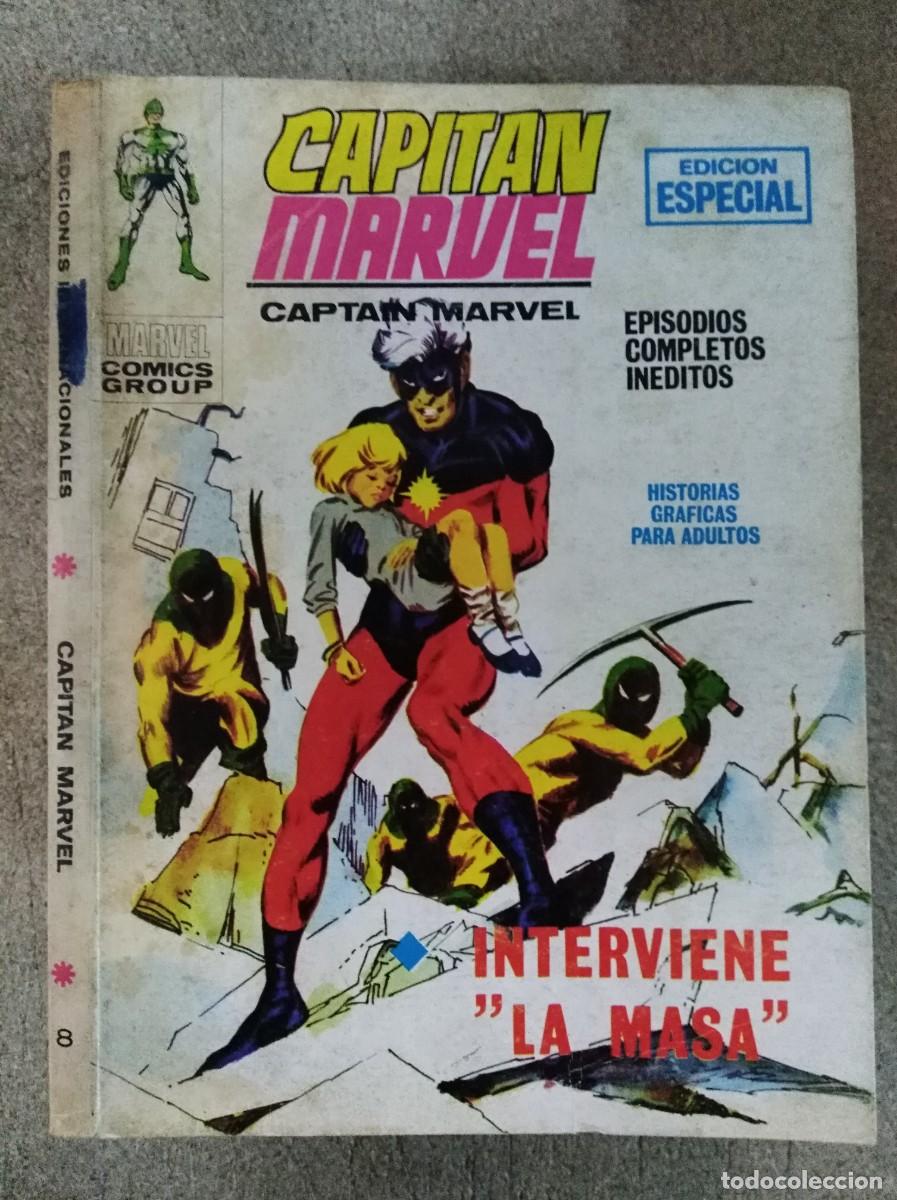 Comics : Capitan Marvel 8 Vol 1.Vertice.25 ptas.
