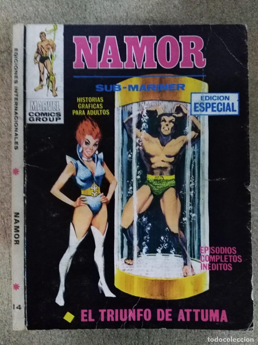Comics : Namor 14 Vol 1.Vertice.25 ptas.