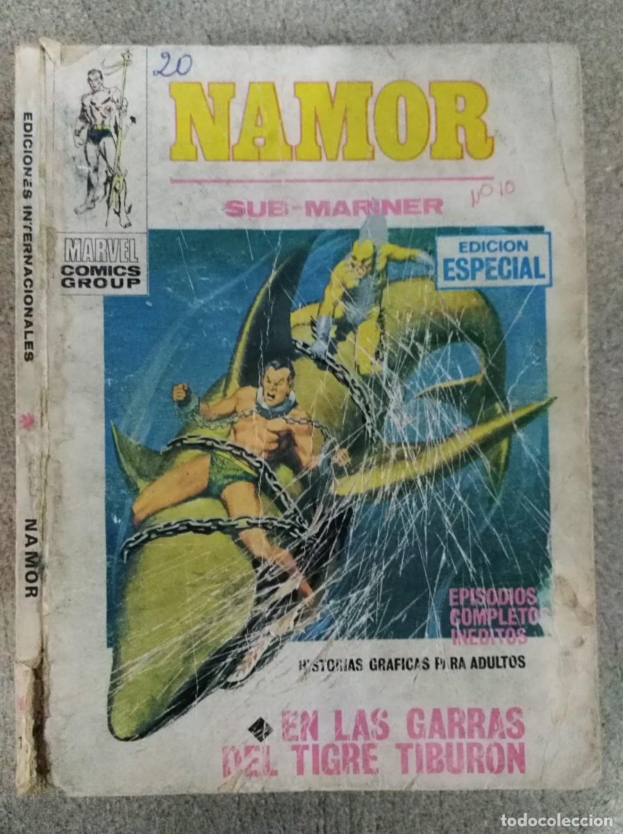 C&oacute;mics: Namor 10 Vol 1.Vertice.25 ptas.
