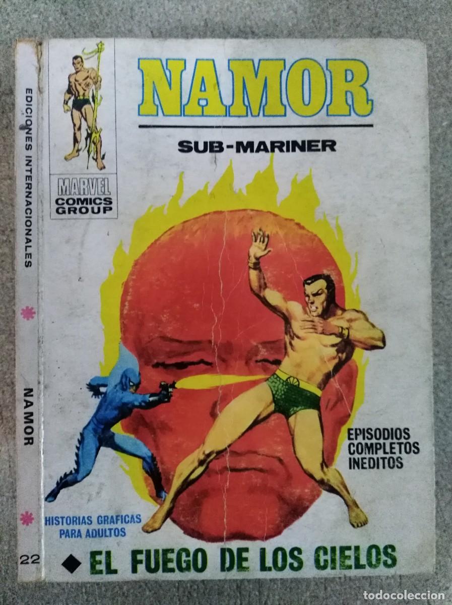 C&oacute;mics: Namor 22 Vol 1.Vertice.25 ptas.