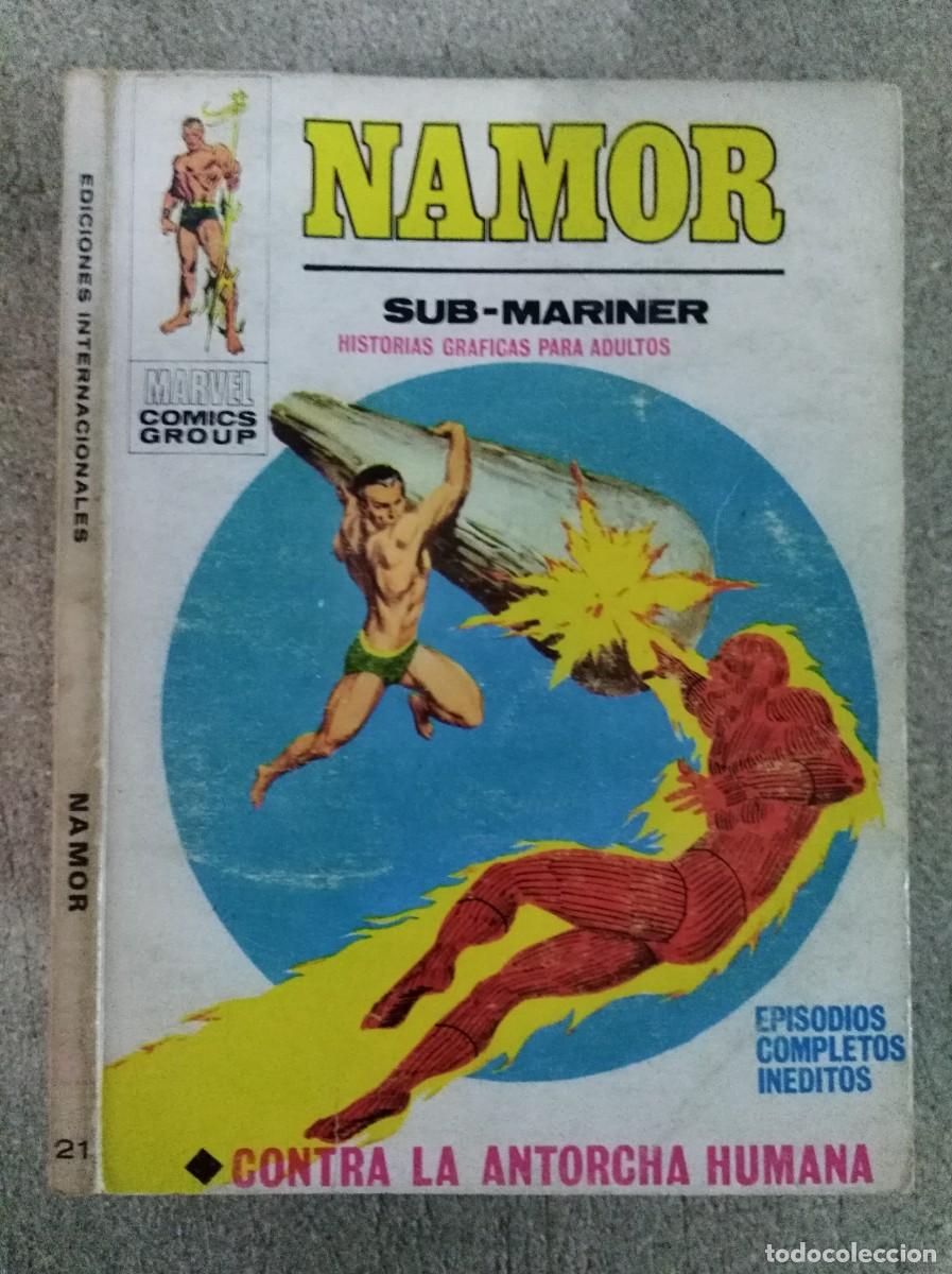 C&oacute;mics: Namor 21 Vol 1.Vertice.25 ptas.