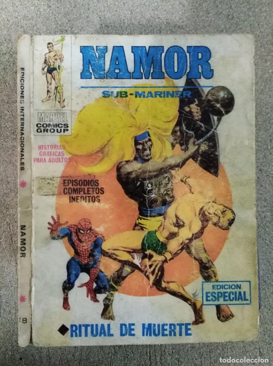 C&oacute;mics: Namor 18 Vol 1.Vertice.25 ptas.