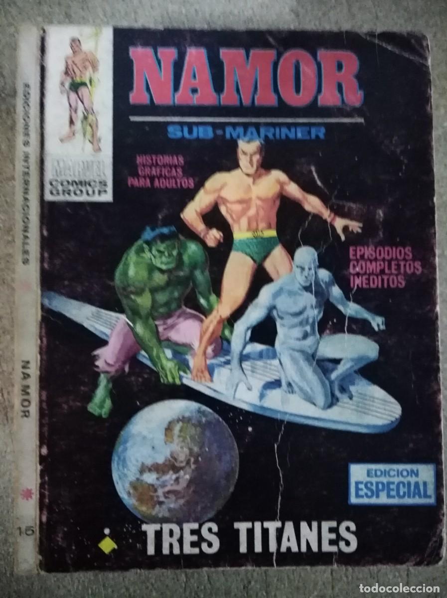 C&oacute;mics: Namor 16 Vol 1.Vertice.25 ptas.