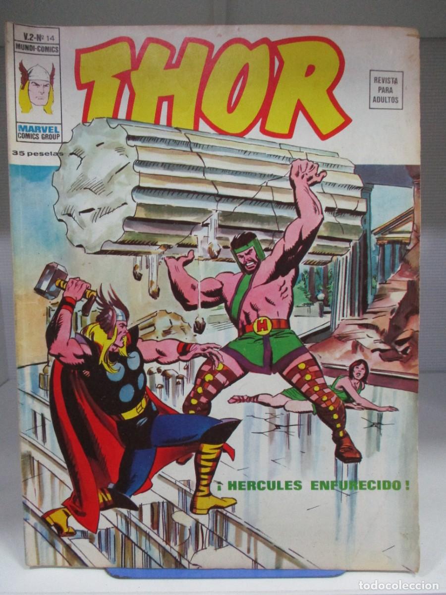 C&oacute;mics: EL PODEROSO THOR - V.2 - VOLUMEN 2 - HERCULES ENFURECIDO - NUMERO 14 - VERTICE / MARVEL - Foto 1