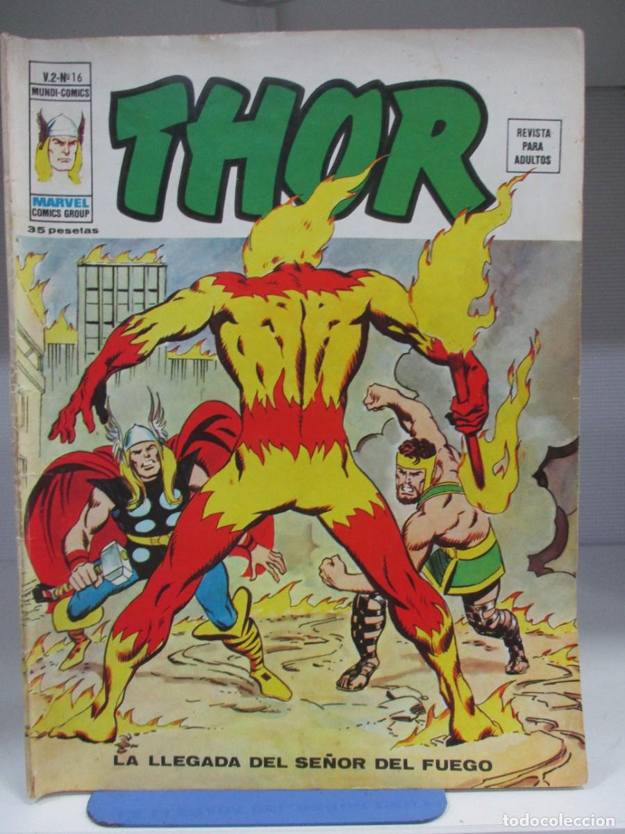Comics: EL PODEROSO THOR - V.2 - VOLUMEN 2 - EL SE&Ntilde;OR DEL FUEGO NUMERO 16 - VERTICE / MARVEL / MUNDI COMICS