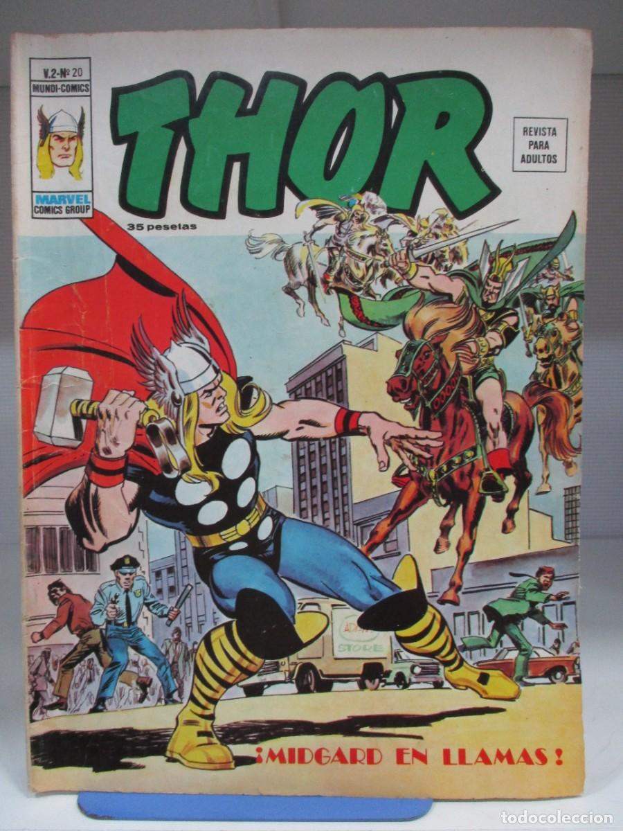 Comics: EL PODEROSO THOR - V.2 - VOLUMEN 2 - MIDGARD EN LLAMAS - NUMERO 20 - VERTICE / MARVEL / MUNDI COMICS