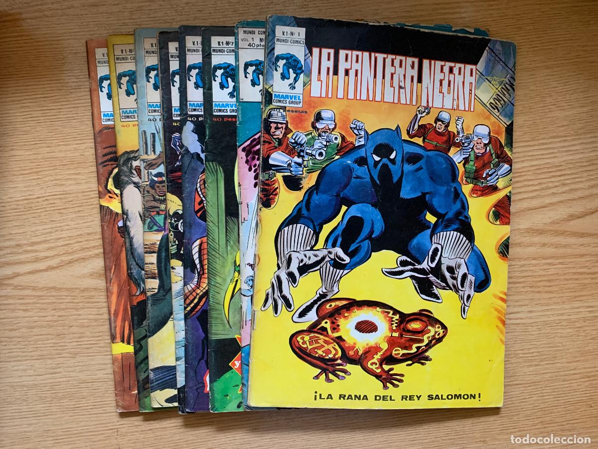 C&oacute;mics: Pantera Negra Colecci&oacute;n Completa V&eacute;rtice - 9 N&uacute;meros - Foto 1