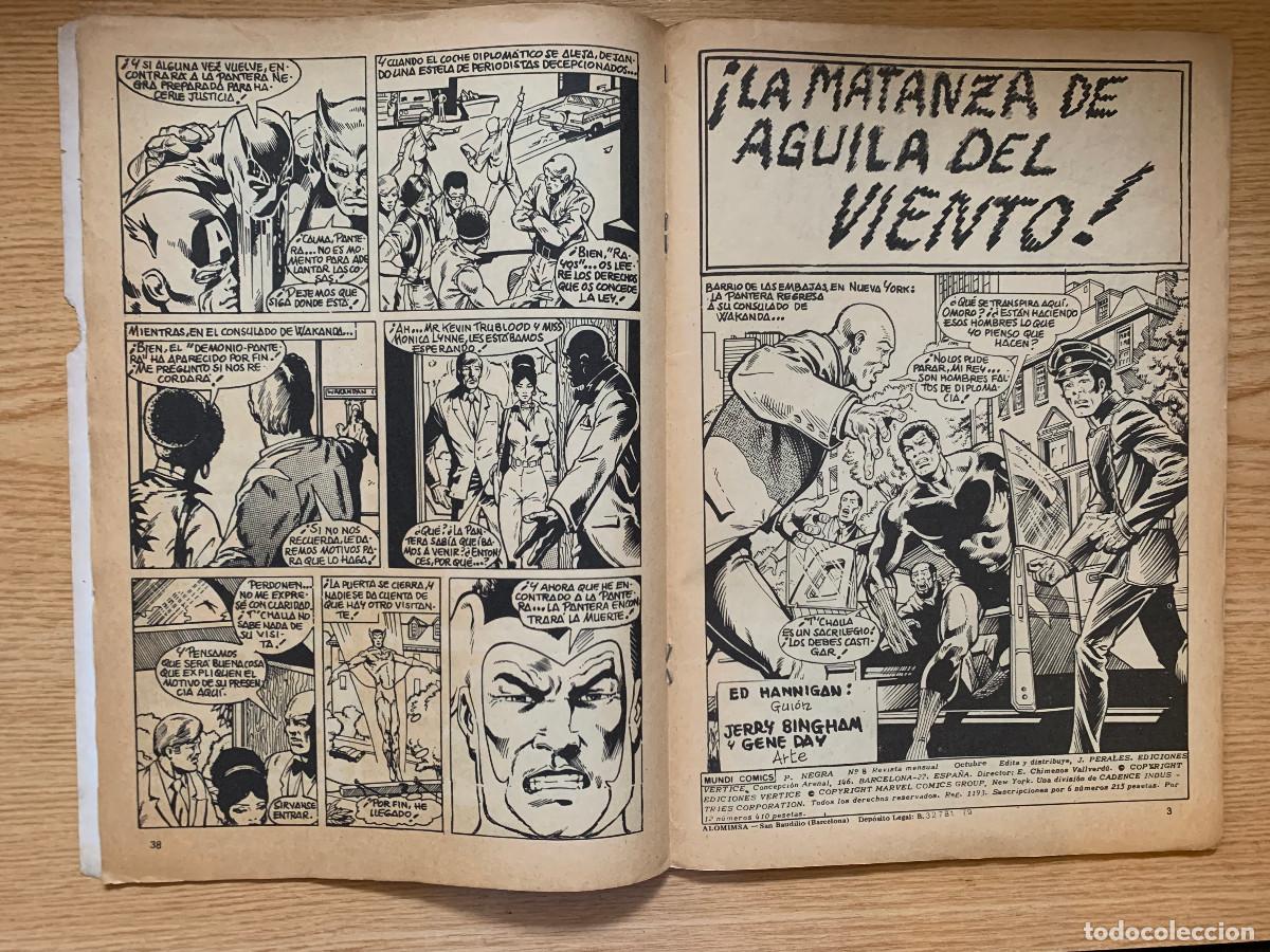 C&oacute;mics: Pantera Negra Colecci&oacute;n Completa V&eacute;rtice - 9 N&uacute;meros - Foto 19